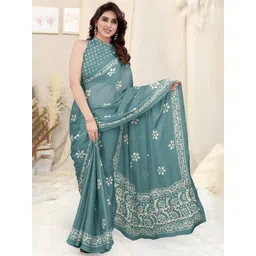 KALINI Batik Printed Saree-image-37