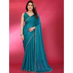 KALINI Beads and Stones Silk Blend Saree-picture-16