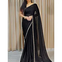 KALINI Embellished Beads and Stones Pure Georgette Saree-picture-36