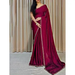 KALINI Embellished Beads and Stones Pure Georgette Saree-picture-17