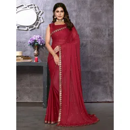 KALINI Embellished Beads & Stones Saree-picture-25