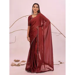 KALINI Embellished Beads and Stones Saree-picture-29