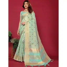 KALINI Embellished Embroidered Saree image 1