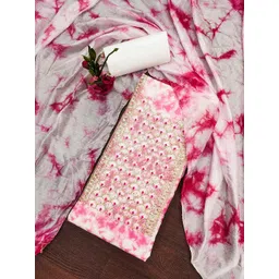 KALINI Embroidered Pure Cotton Unstitched Dress Material-picture-41