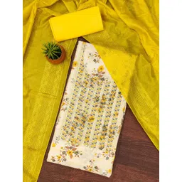 KALINI Embroidered Pure Cotton Unstitched Dress Material-picture-31