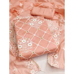 KALINI  Embroidered Unstitched Dress Material-picture-30