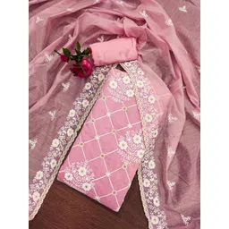 KALINI Embroidered Unstitched Dress Material-picture-20