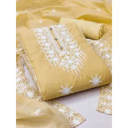 KALINI Embroidered Unstitched Dress Material-picture-37