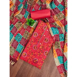 KALINI Embroidered Unstitched Dress Material-picture-26