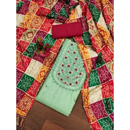 KALINI Embroidered Unstitched Dress Material-picture-10