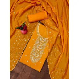 KALINI Embroidered Unstitched Dress Material-picture-12