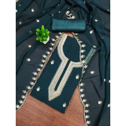 KALINI Embroidered Unstitched Dress Material-picture-14