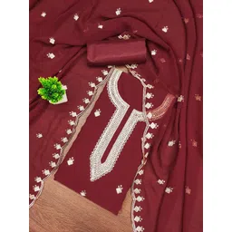 KALINI Embroidered Unstitched Dress Material-picture-20
