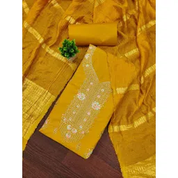 KALINI Embroidered Unstitched Dress Material-picture-26