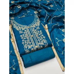 KALINI Embroidered Unstitched Dress Material-picture-34