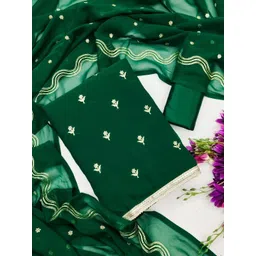 KALINI Embroidered Unstitched Dress Material-picture-28