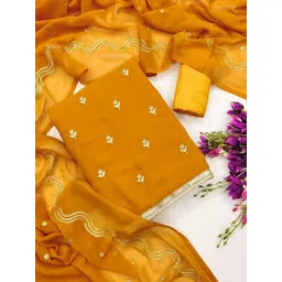 KALINI Embroidered Unstitched Dress Material-picture-29