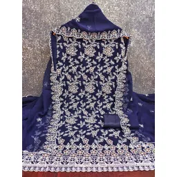 KALINI Embroidered Unstitched Dress Material-picture-40