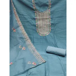 KALINI Embroidered Unstitched Dress Material-picture-13