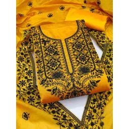 KALINI Embroidered Unstitched Dress Material-picture-12