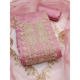 KALINI Embroidered Unstitched Dress Material-picture-26