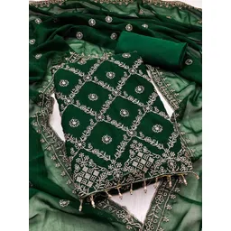 KALINI Embroidered Unstitched Dress Material-picture-27