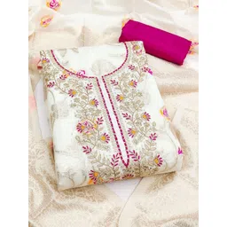 KALINI Embroidered Unstitched Dress Material-picture-15