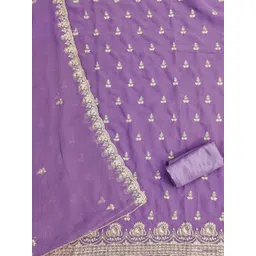 KALINI Embroidered Unstitched Dress Material image 2