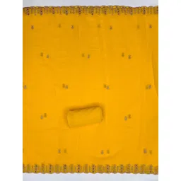 KALINI Ethnic Motifs Embroidered Beads and Stones Georgette Unstitched Dress Material image 2