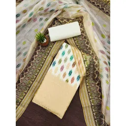 KALINI Ethnic Motifs Embroidered Unstitched Dress Material-picture-37