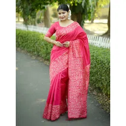KALINI Ethnic Motifs Printed Saree-picture-11