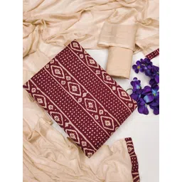 KALINI Ethnic Motifs Printed Unstitched Dress Material-picture-28