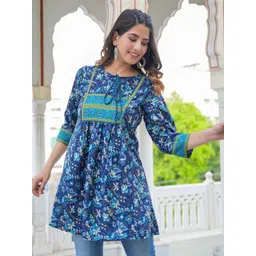 KALINI Floral Printed Anarkali Kurti-picture-14