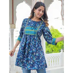 KALINI Floral Printed Kurti-picture-34
