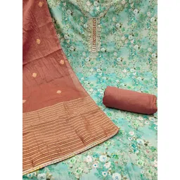 KALINI Floral Printed Unstitched Dress Material-picture-35