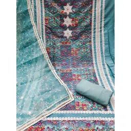 KALINI Floral Unstitched Dress Material-picture-37