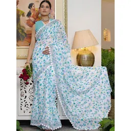 KALINI Floral Zari Saree-image-41