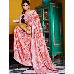 KALINI Floral Zari Silk Blend Saree-picture-13