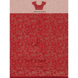 KALINI Green Silk Cotton Woven Design Sarees image 2