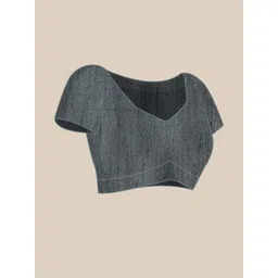 KALINI Kalamkari Printed Zari Saree image 5