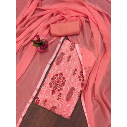 KALINI Paisley Embroidered Sequinned Unstitched Dress Material-picture-39