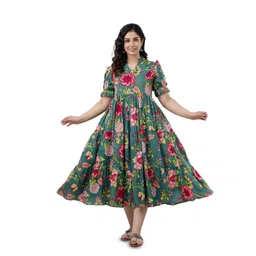 KALINI Paisley Printed Maternity Anarkali Kurta-picture-38
