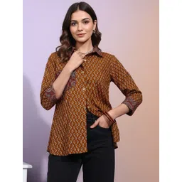 KALINI Print Cotton Top-image-14