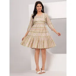 KALINI Print Ethnic Top-image-23