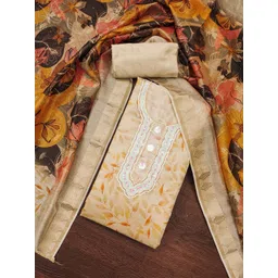 KALINI Printed Pure Cotton Unstitched Dress Material-picture-38