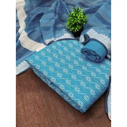 KALINI Pure Cotton Unstitched Dress Material-picture-11