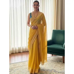 KALINI Silk Blend Banarasi Saree-picture-26