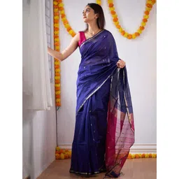 KALINI Silk Blend Kanjeevaram Saree-picture-30