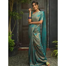 KALINI Silk Blend Kanjeevaram Saree-picture-23