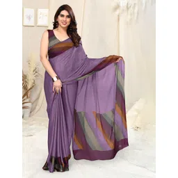 KALINI Striped Poly Chiffon Saree-picture-30